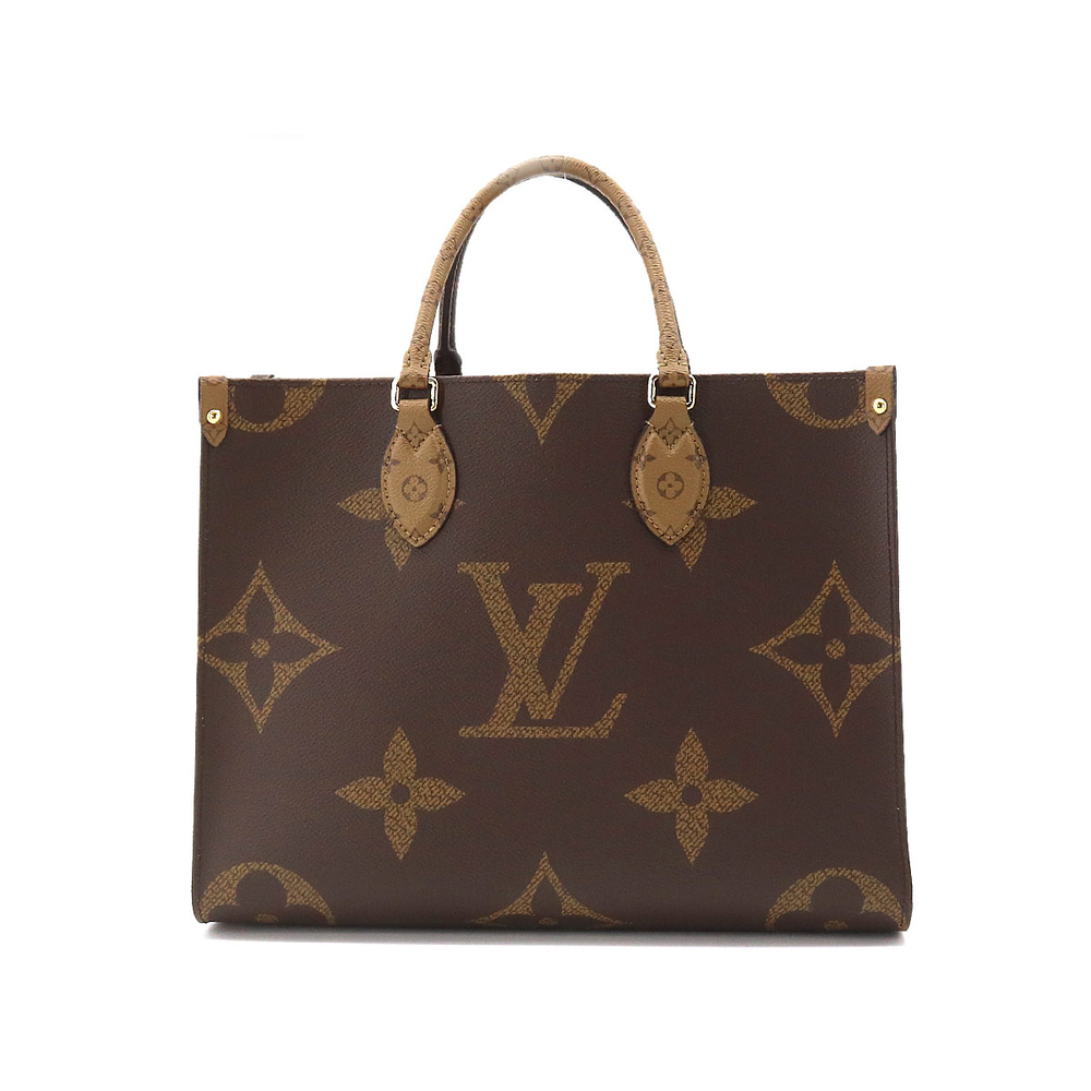 Louis Vuitton Giant Monogram Onthego MM Tote Shoulder Bag
